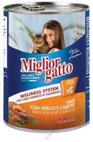 Migliorgatto Adult Cat Food Chucks With Chicken and Turkey 405gr