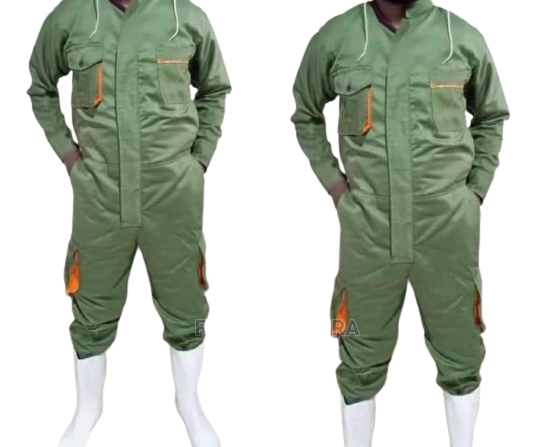 Overall Cargo Pocket - Green