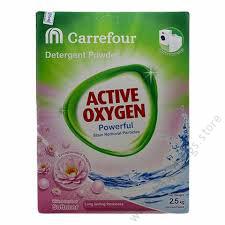 Carrefour Active Oxygen Softener Top And Front Load Detergent Powder 2.5Kg