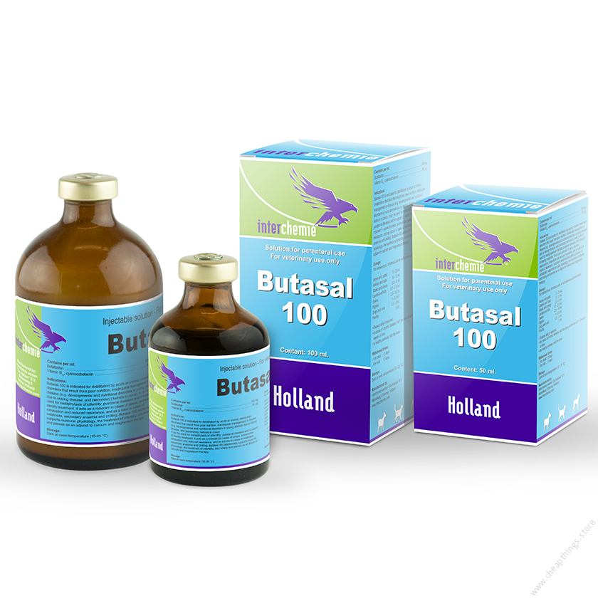 Butasal-100 Butafosfan Vitamine B12 Injection (100ml)