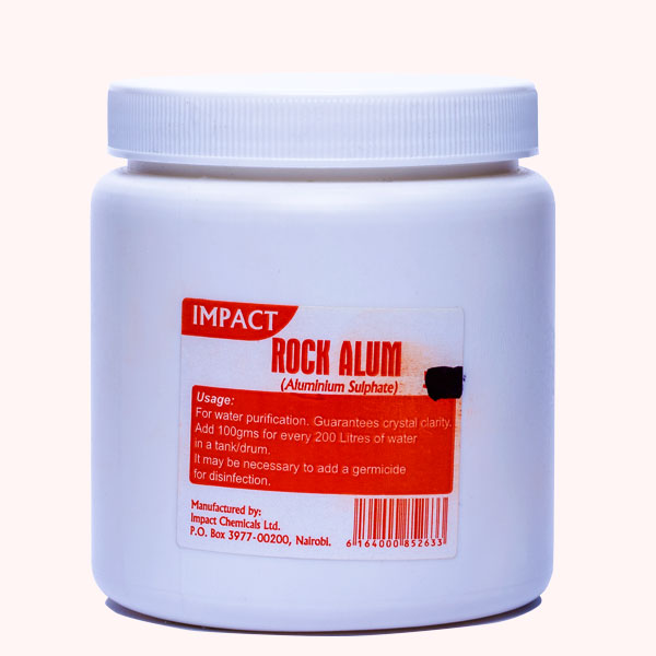 Rock Alum (Alluminium Sulphate) 500g