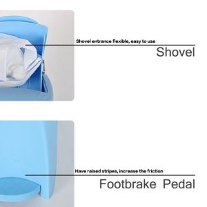 Feminine Sanitary Bin - Blue (18lt)