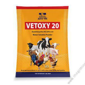 Veta-Oxy Oxytetracycline HCI 20% for Animals