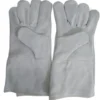 Grey Industrial Welding Gloves With Lining 1pc
