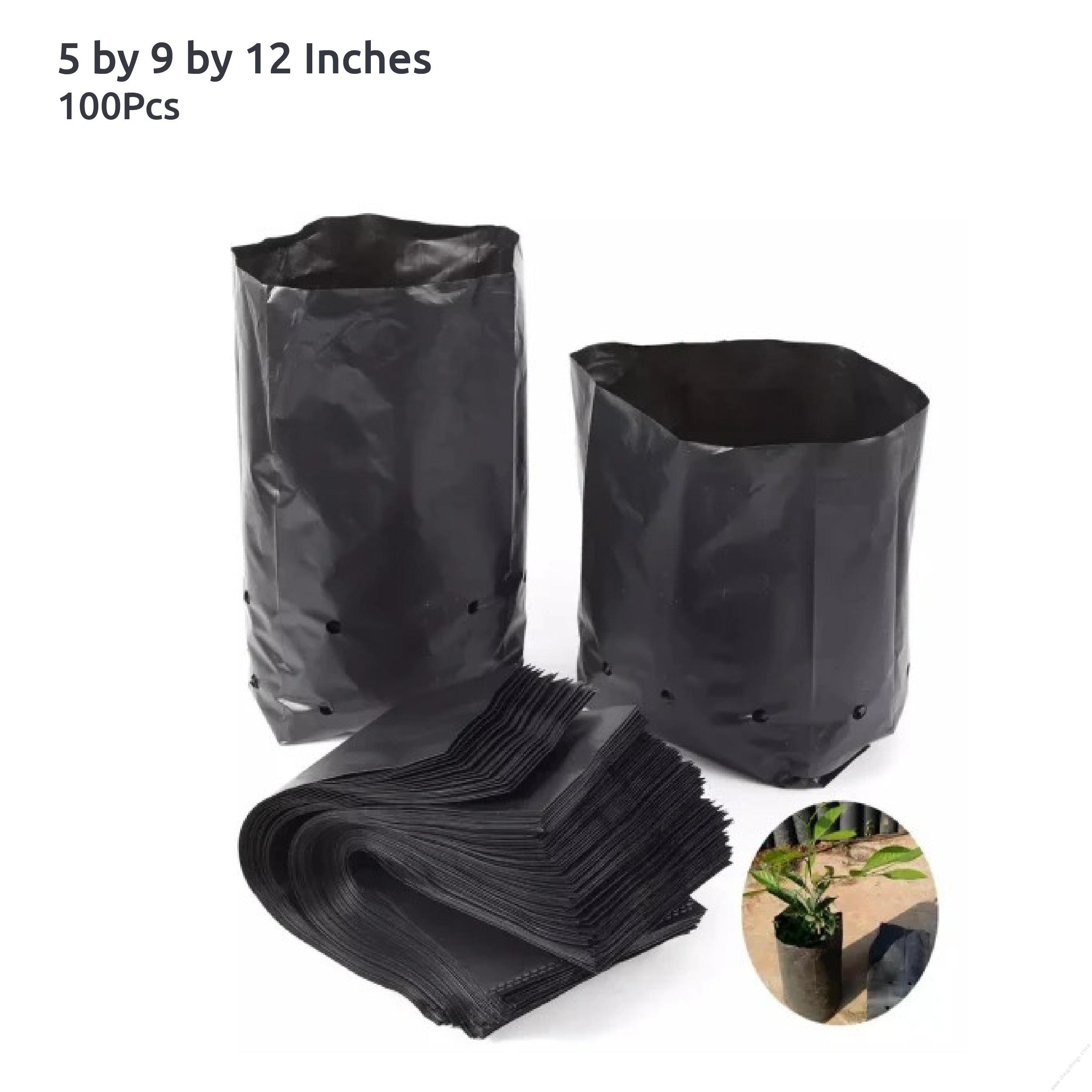Seedling Bags 5x9x12 (Packet of 100 Pieces)