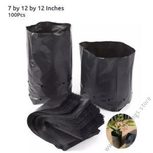 Seedling Bags 7x12x12 (Packet of 100 Pieces)