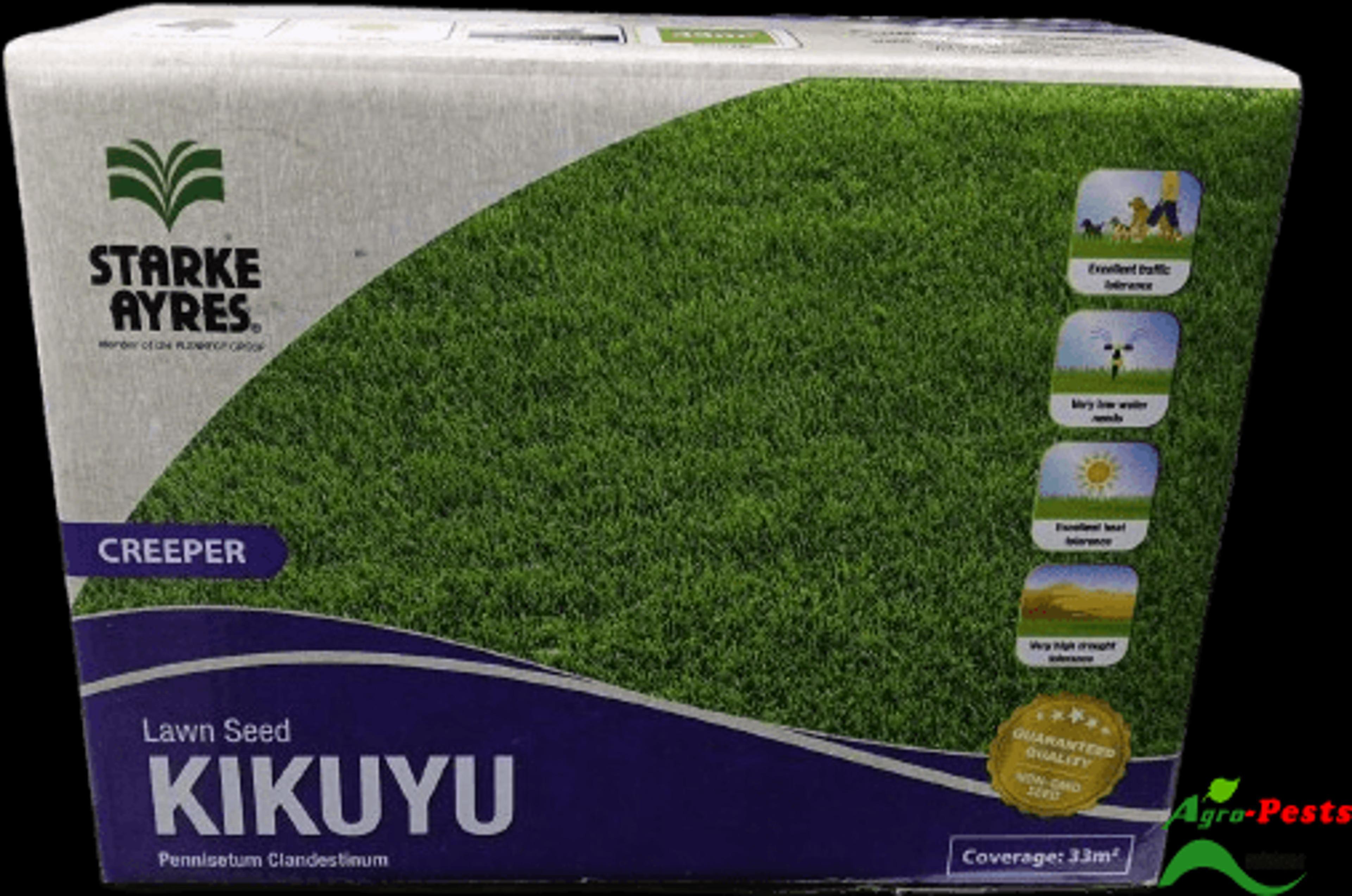 Kikuyu Lawn Grass Starke Ayres 500G
